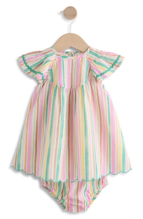 Rainbow Stripe Dress
