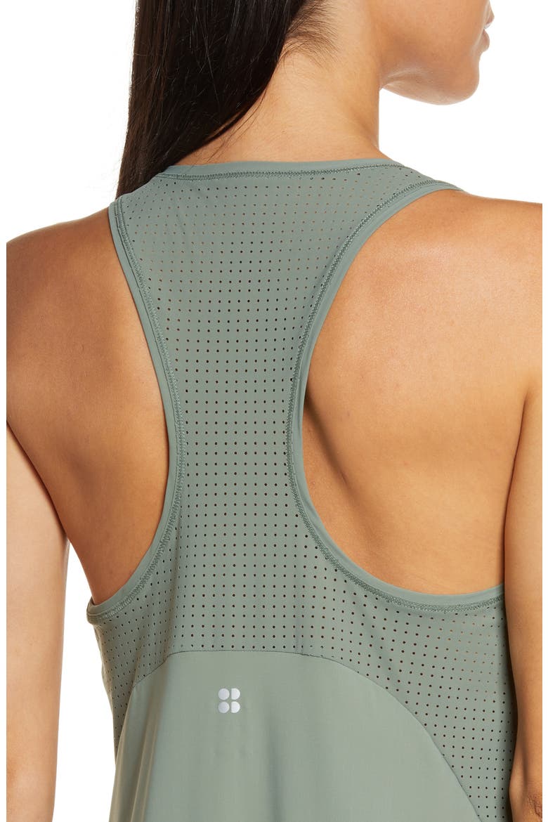 Explorer Ace Racerback Dress, Alternate, color, HEATH GREEN