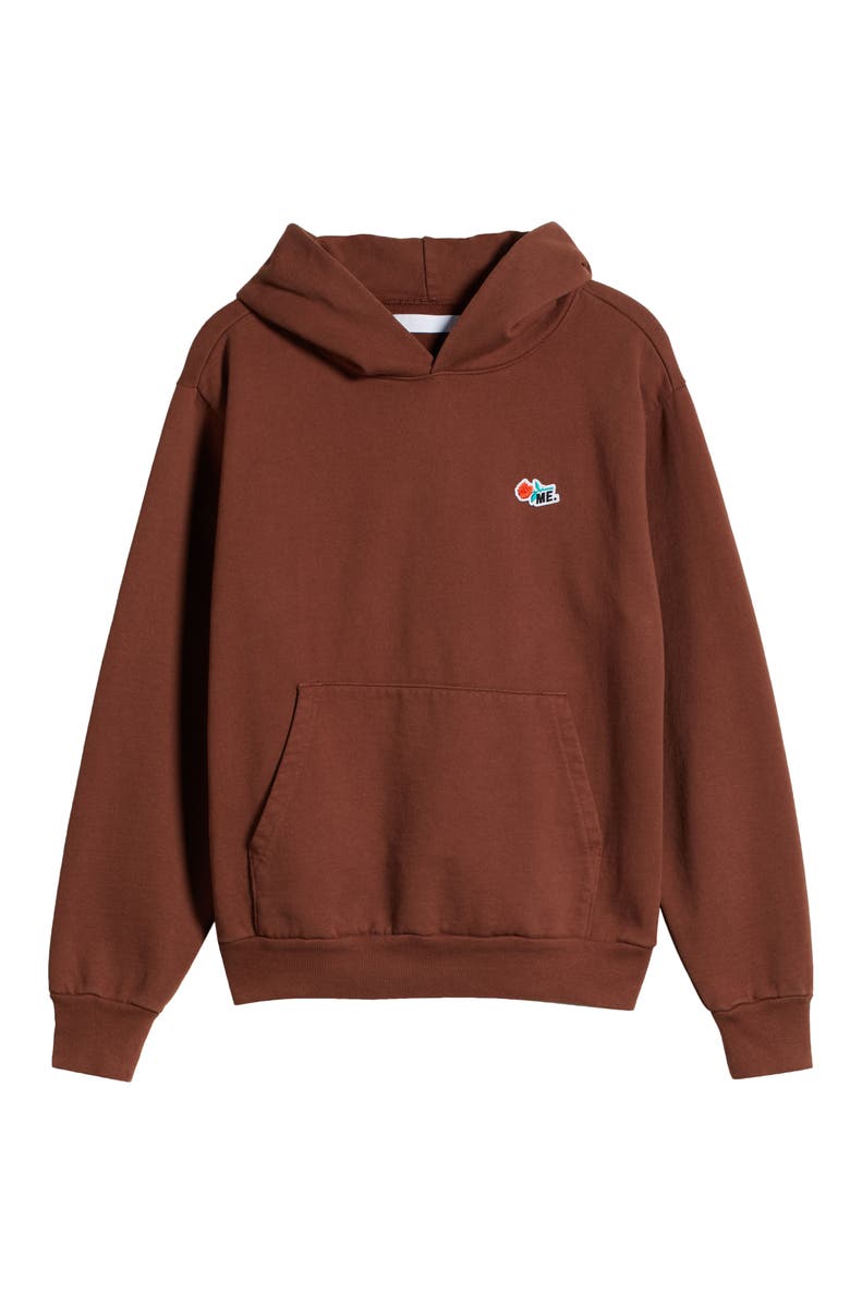 Melody Ehsani Heavy Fleece Hoodie, Alternate, color, Milk Chocolate
