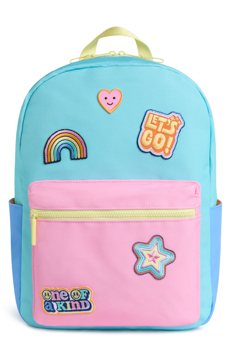 Kids' Patched Canvas Backpack