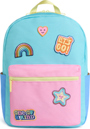 Little Chicken Kids' Patched Canvas Backpack