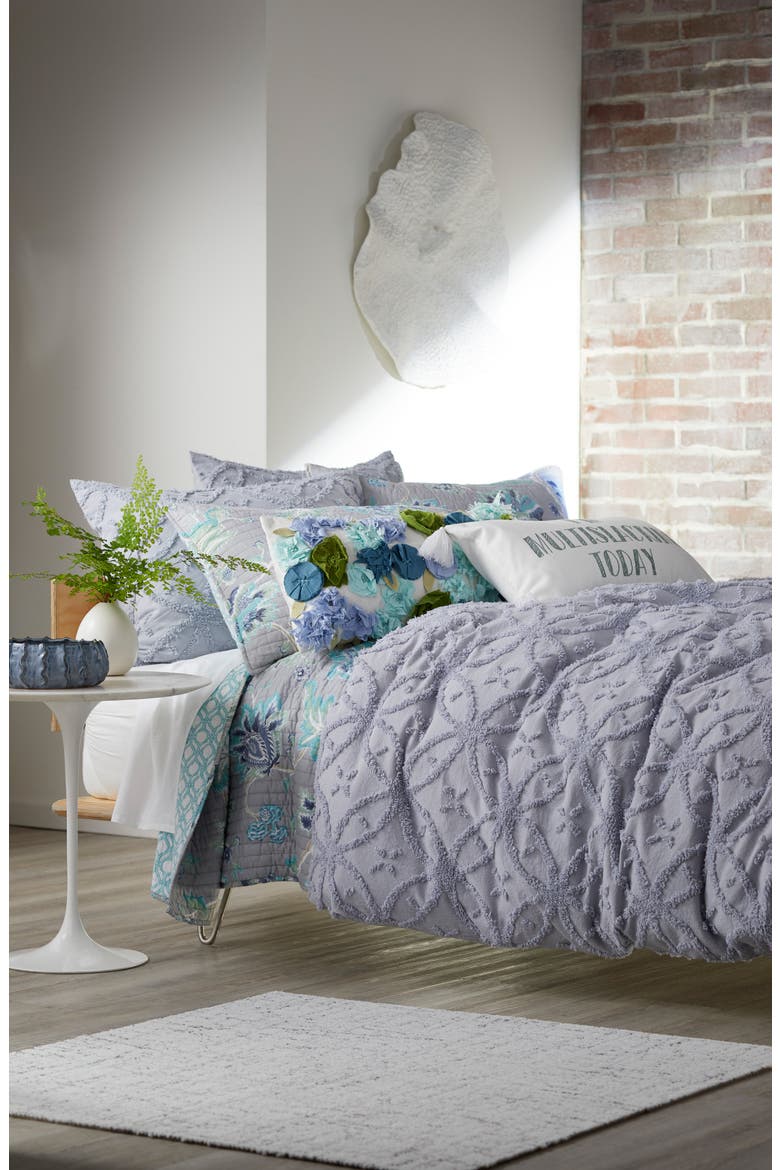 Minella Duvet Cover, Alternate, color, GREY