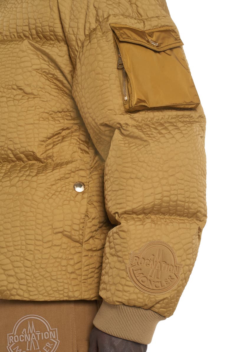 Moncler Genius Moncler 9 Roc Nation Centaurus Down Bomber Jacket, Alternate, color, 