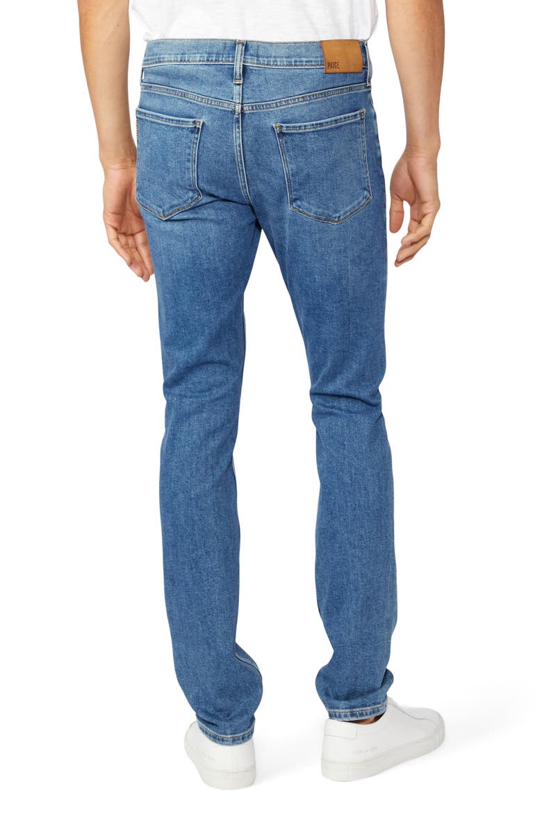 PAIGE Lennox Slim Fit Jeans, Alternate, color, Garfield