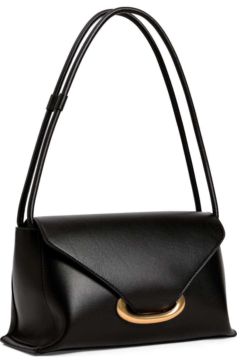 Wandler Veneto Leather Shoulder Bag, Alternate, color, Black 3200