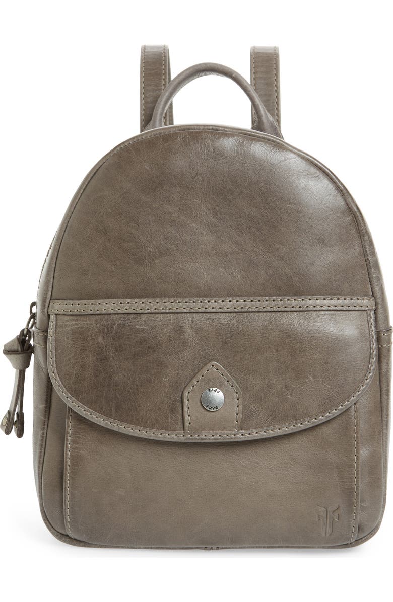 Frye Melissa Mini Leather Backpack, Main, color,