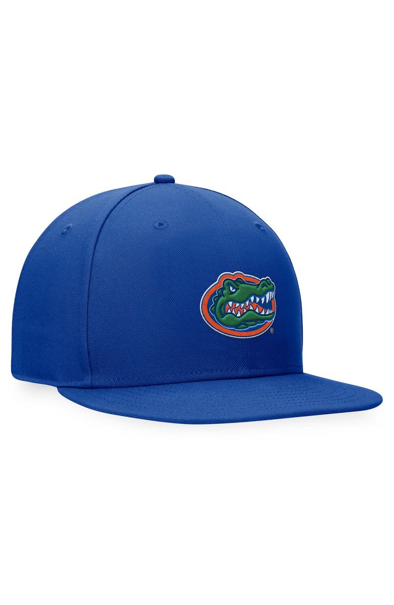TOP OF THE WORLD Men's Top of the World Royal Florida Gators Fitted Hat, Alternate, color, Royal