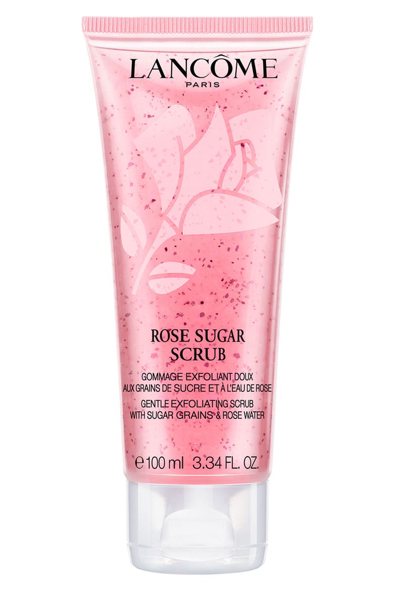 Exfoliating Rose Sugar Scrub, Main, color, NO COLOR