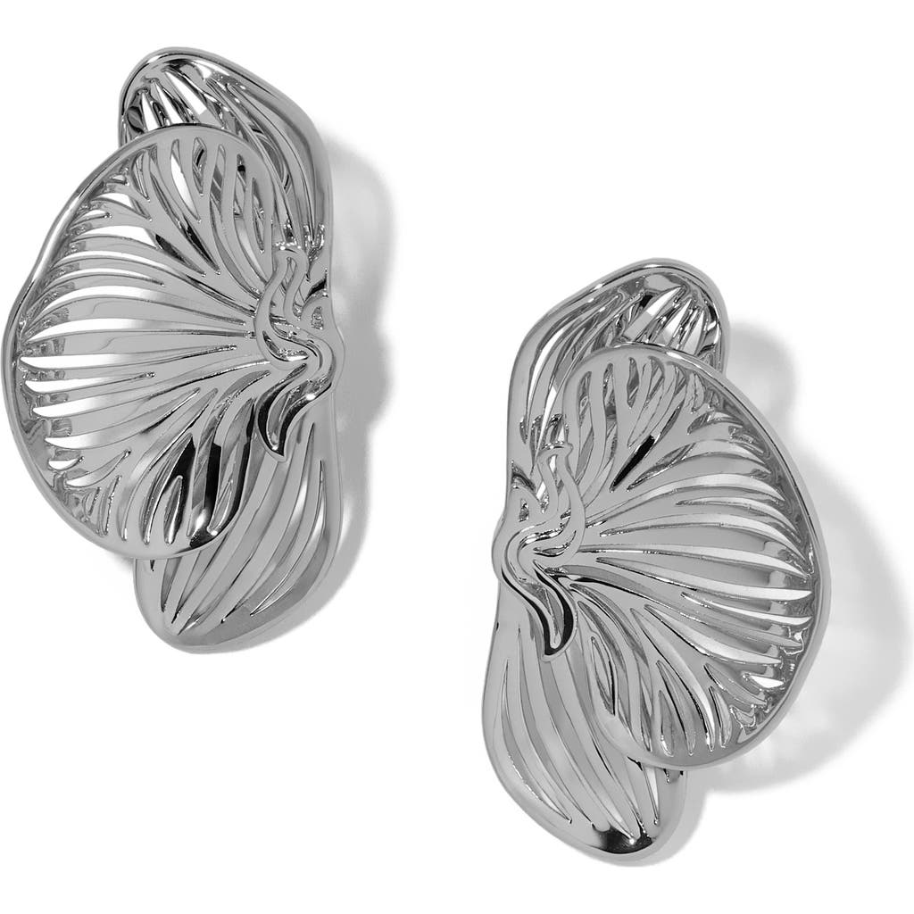 Jennifer Fisher Small Orchid Stud Earring In Silver