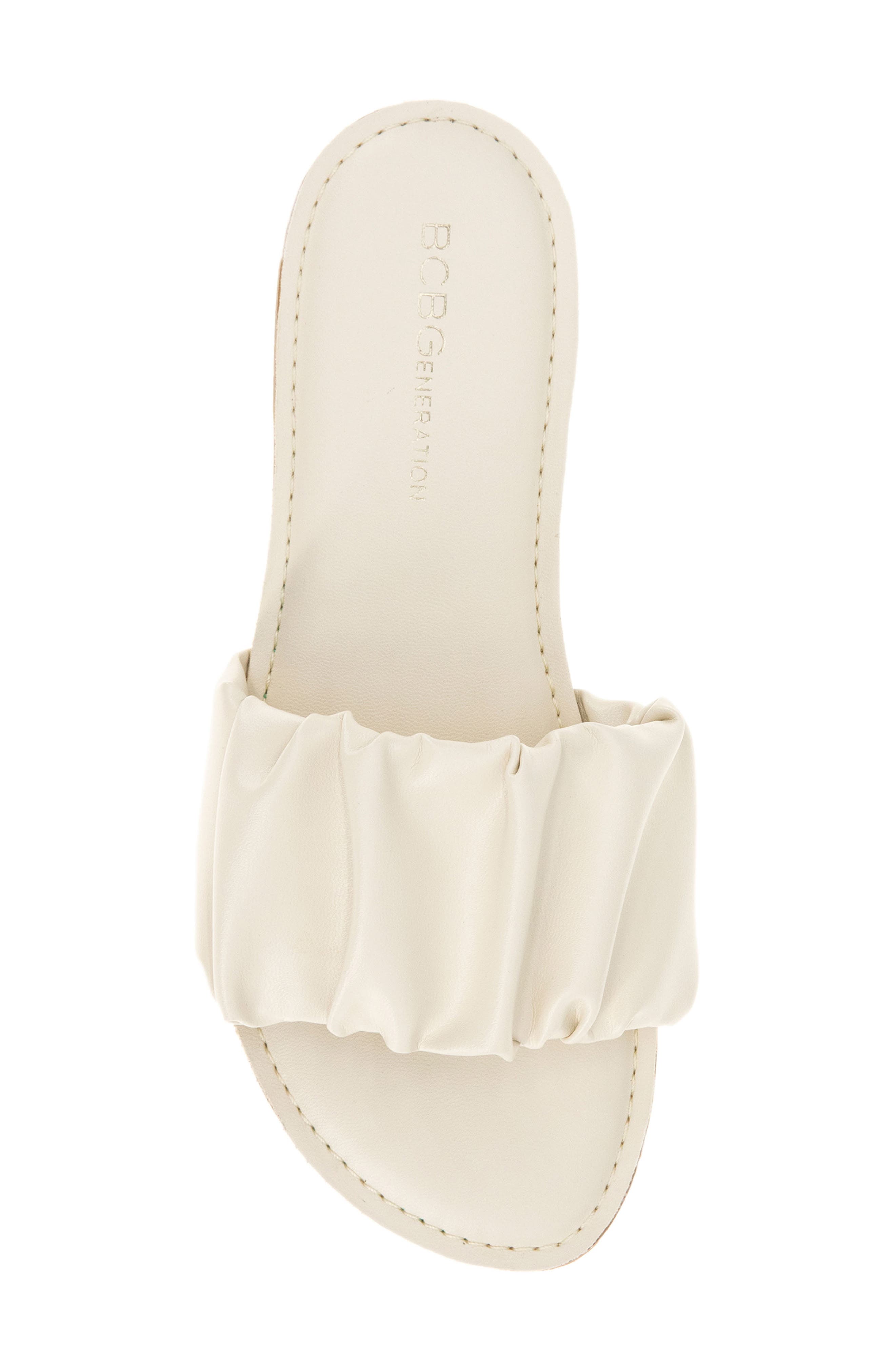 Emoree Slide Sandal, Alternate, color, BIANCA