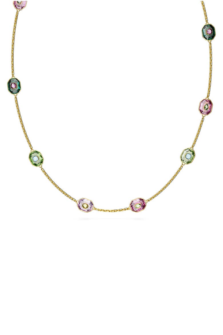 Chroma Crystal Station Necklace, Alternate, color, MULTI-COLORED