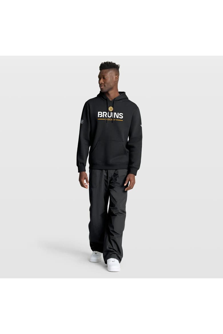 Men's Fanatics Black Boston Bruins Authentic Pro Primary Hoodie, Alternate, color, Black