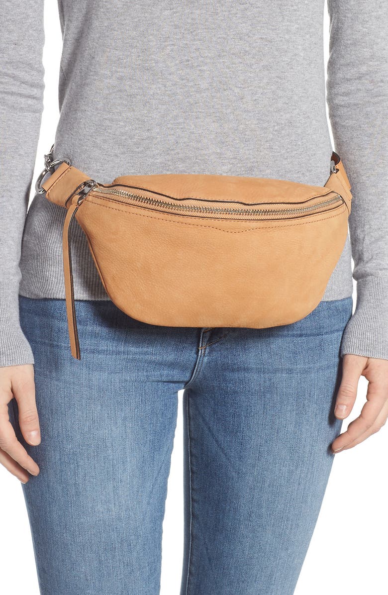 Rebecca Minkoff Bree Leather Belt Bag, Alternate, color,