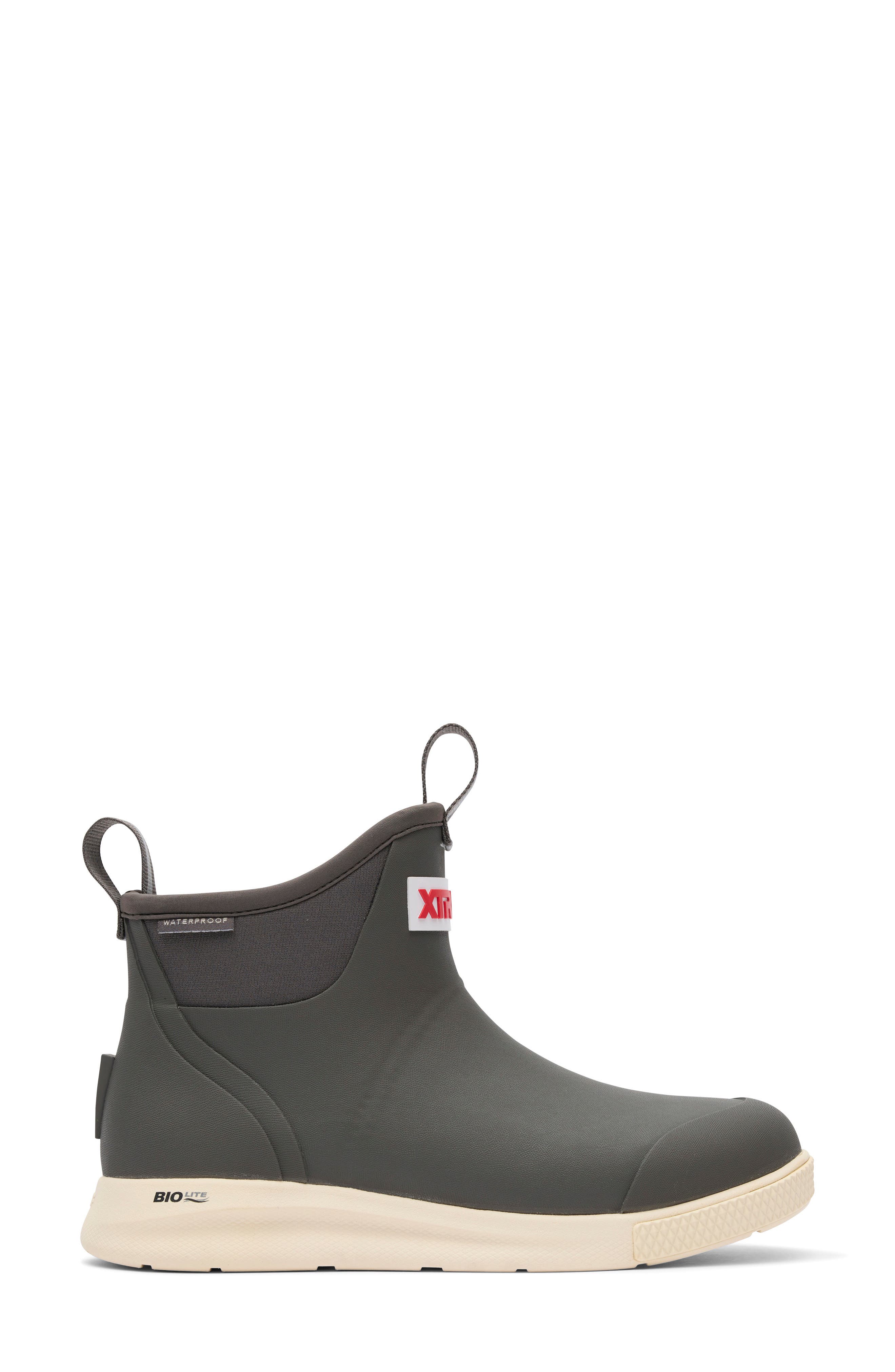 XTRATUF Waterproof Ankle Deck Sport Boot, Alternate, color, Dark Gull Gray