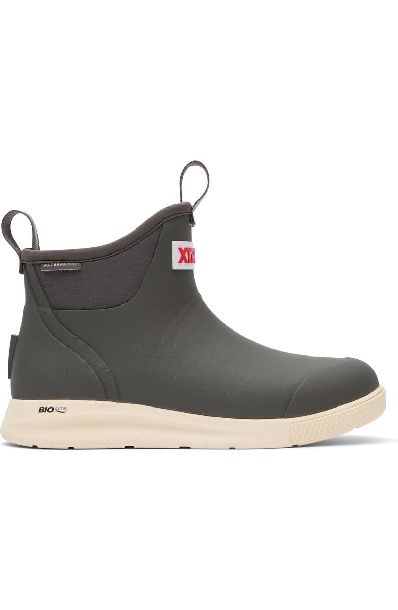 XTRATUF Waterproof Ankle Deck Sport Boot, Alternate, color, Dark Gull Gray