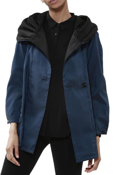 Mini Donatella Reversible Hooded Raincoat