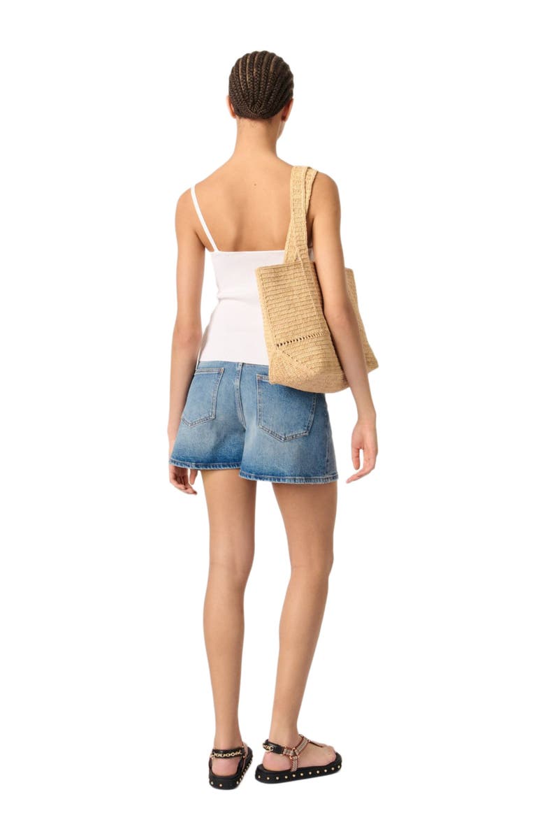 maje Rib knit top, Alternate, color,