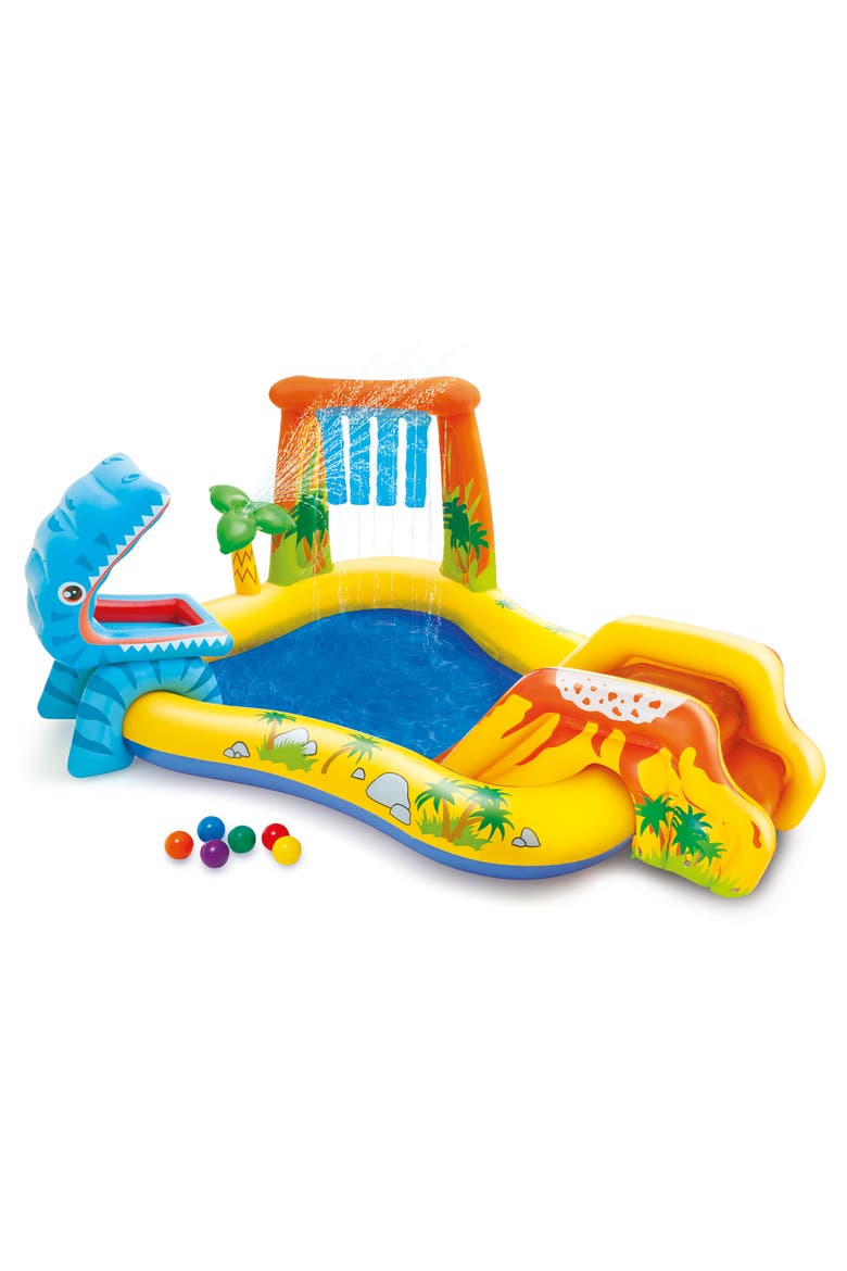 Dinosaur Inflatable Play Center, Main, color, Multicolored