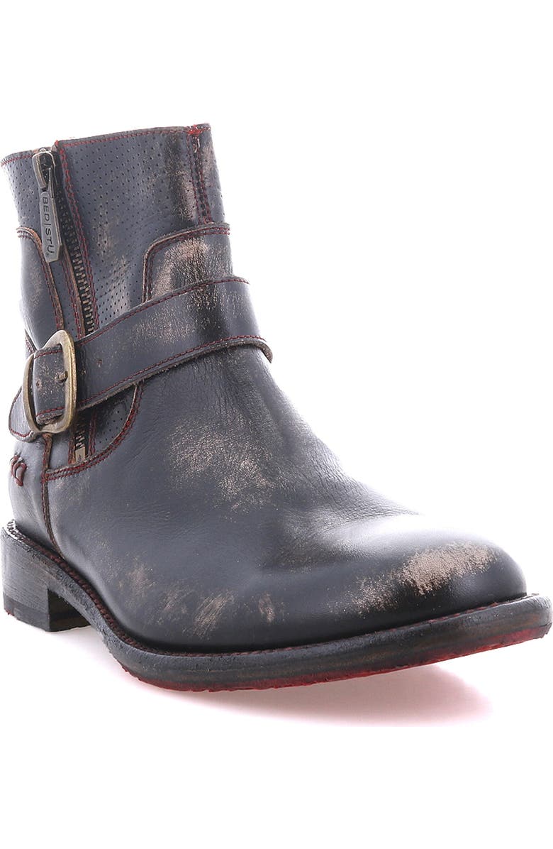 Bed Stu Becca Ankle Boot, Main, color, Black Hw