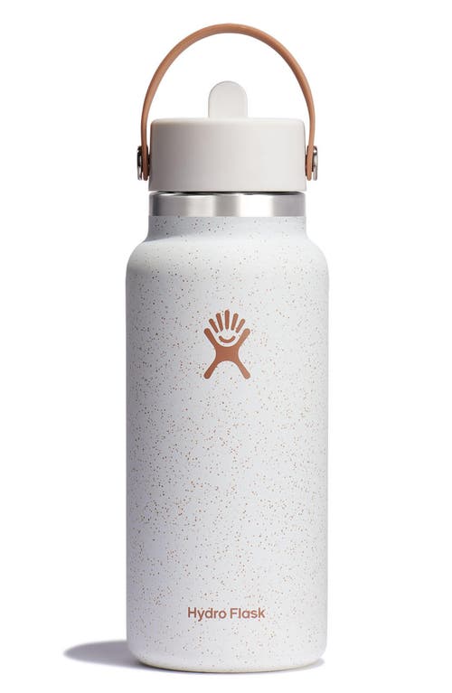 Hydro Flask 32-Ounce Wide Mouth Flex Straw Cap Water Bottle in Sea Salt 