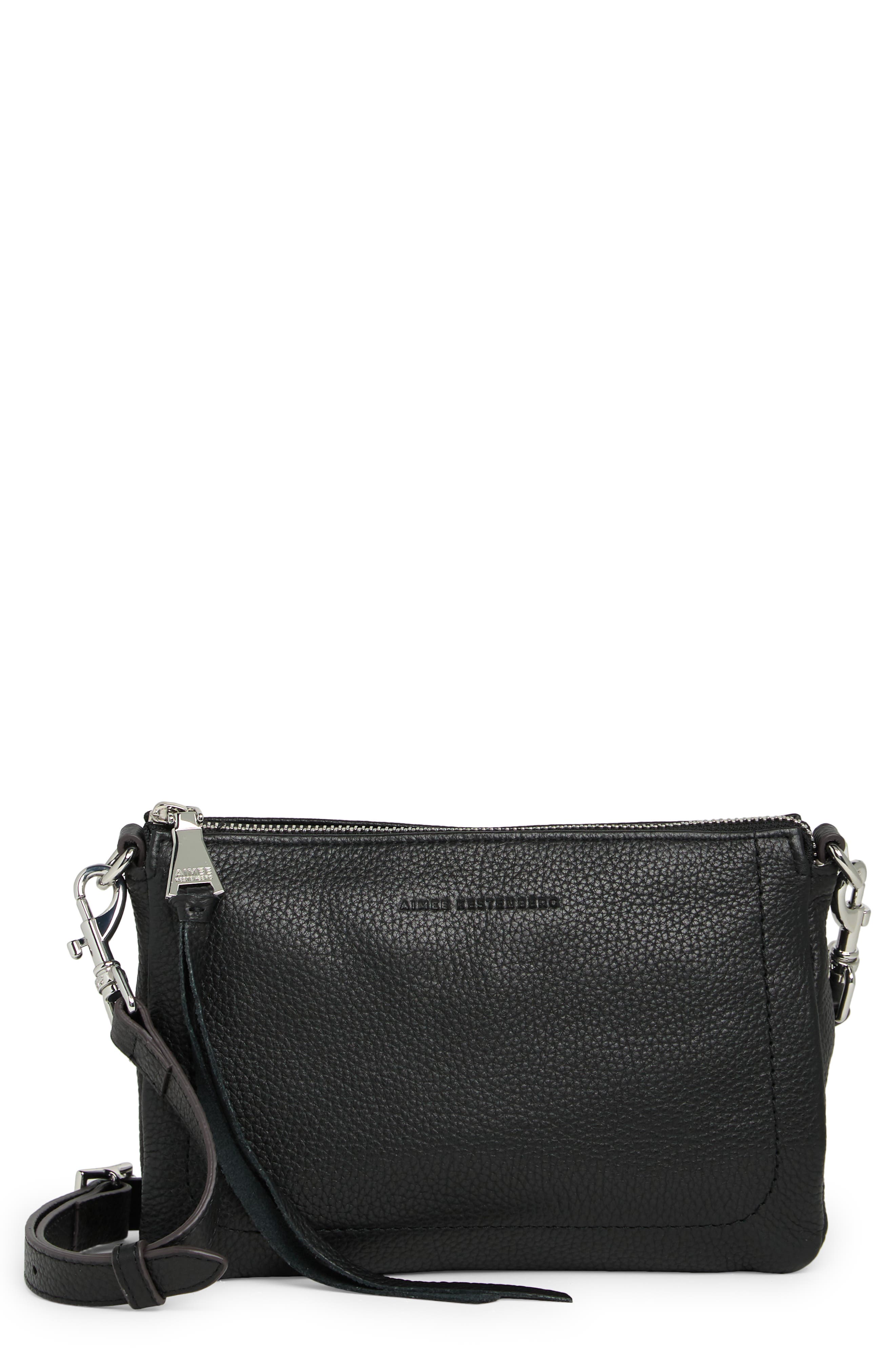 AIMEE Madrid Leather Crossbody Bag