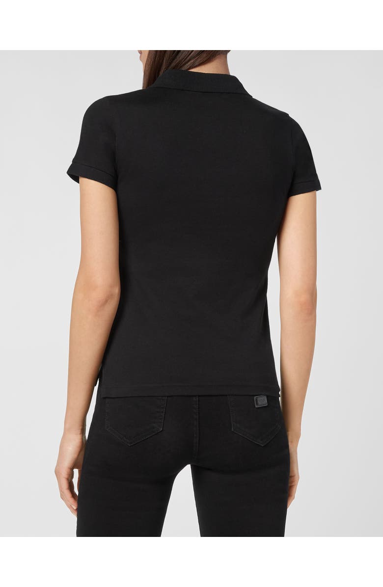 PHILIPP PLEIN Polo Shirt Ss Women, Alternate, color, Black