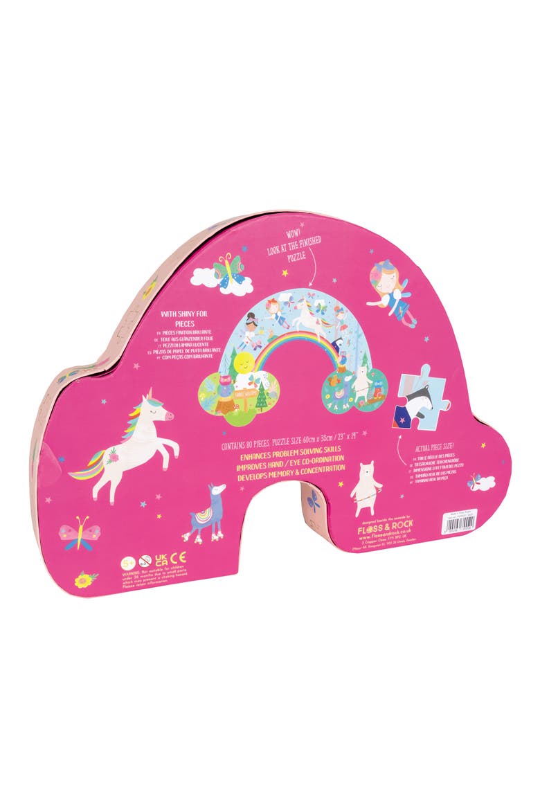 Rainbow Fairy Jigsaw Puzzle, Alternate, color, MULTI