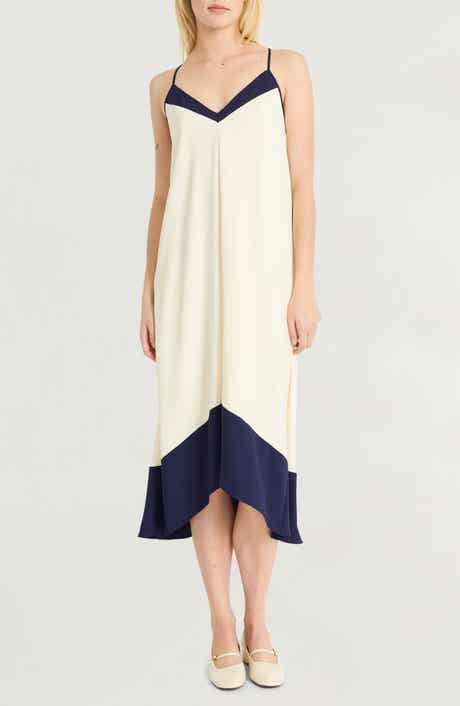 Luxely High-Low Midi Slipdress