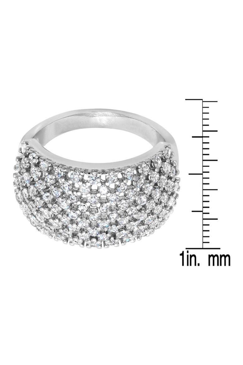 Simulated Diamond Ring, Alternate, color, 18K WHITE GOLD/ DIAMOND