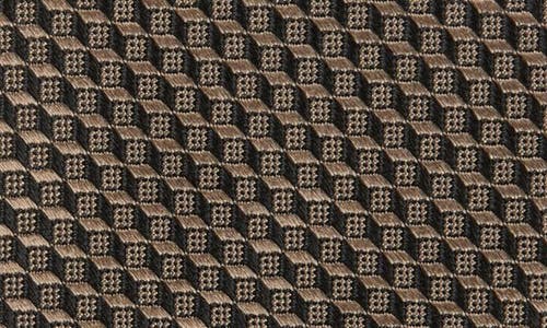 Tom Ford Geo Jacquard Mulberry Silk Tie In Mushroom
