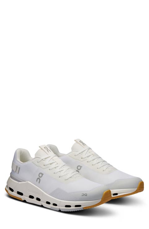 Men's On White Sneakers & Athletic Shoes