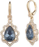 Marchesa Replenishment Crystal Pear Drop Earrings