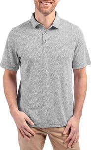 Cutter 
Buck Virtue Piqué Botanical Print Polo