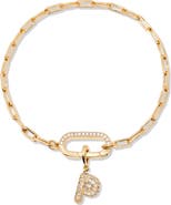 Brook and York Petra Initial Charm Bracelet