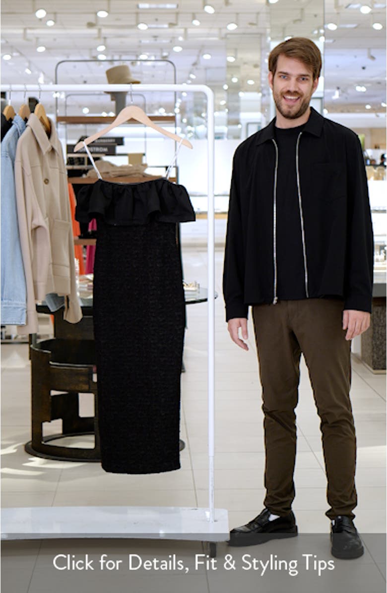 Dandelione Strapless Body-Con Midi Dress, sales video thumbnail