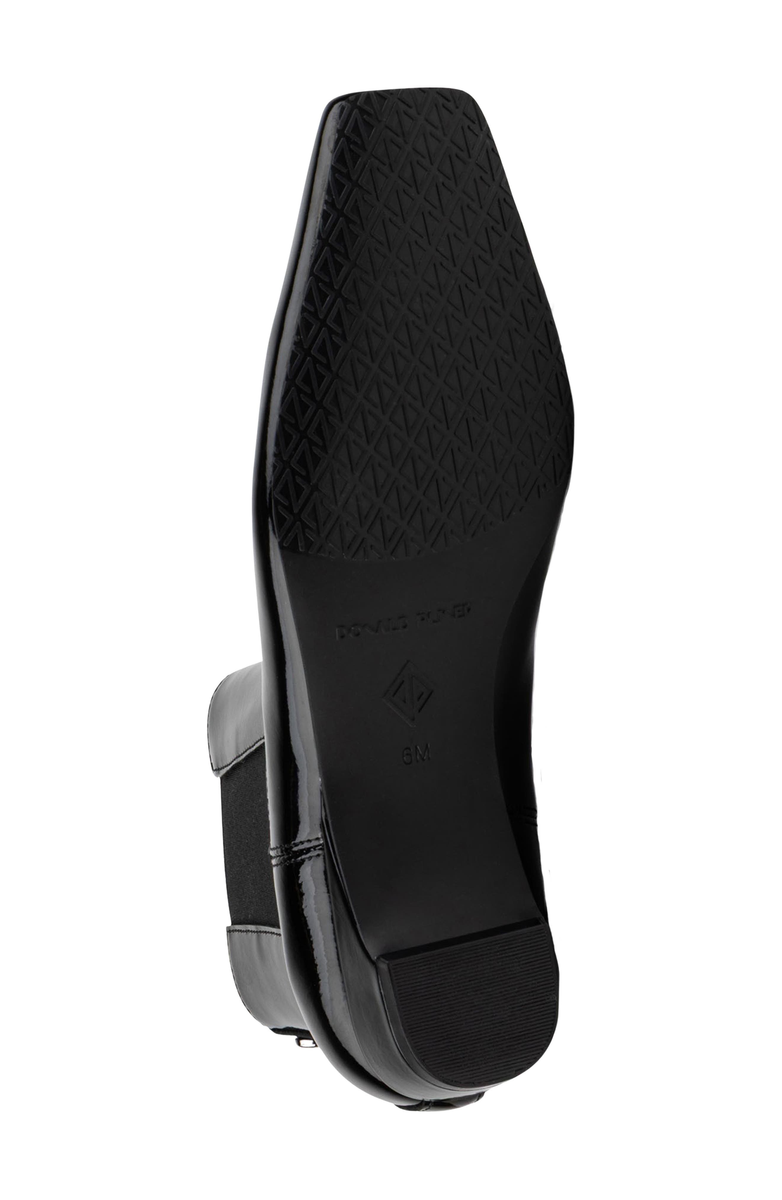 Donald Pliner CIty Patent Chelsea Boot, Alternate, color, Black