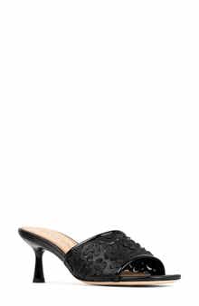 Donald Pliner Rikki Kitten Heel Slide Sandal