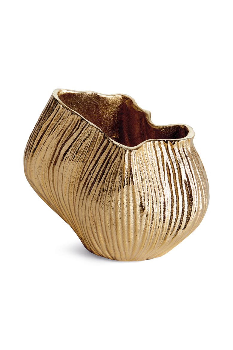 Lillian Vase Large - Champagne Gold, Main, color, Gold