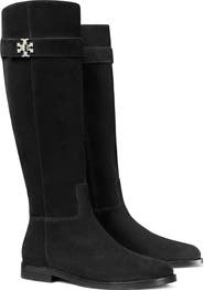 Tory Burch T Lock Knee High Riding Boot