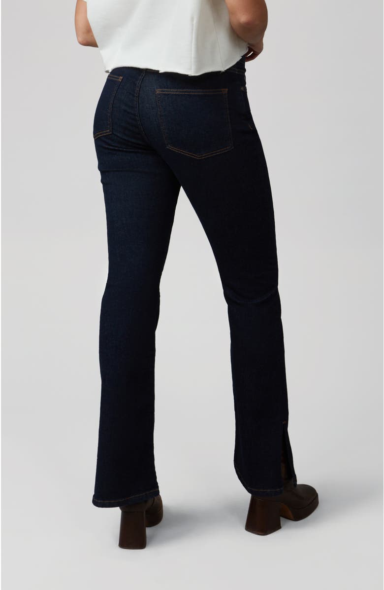 Lola Jeans Billie High Rise Bootcut Jeans, Alternate, color, Dark Rinse Blue