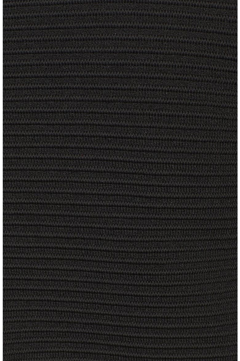 Ribbed Jersey Jacket, Alternate, color, BLACK