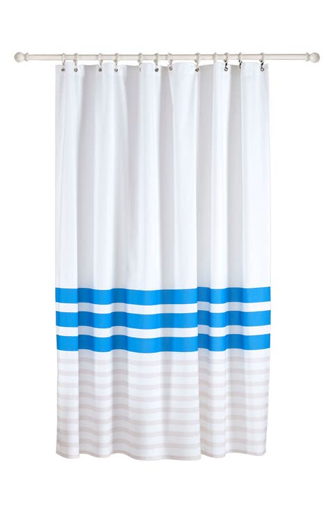 Turkish Peshtemal Shower Curtain