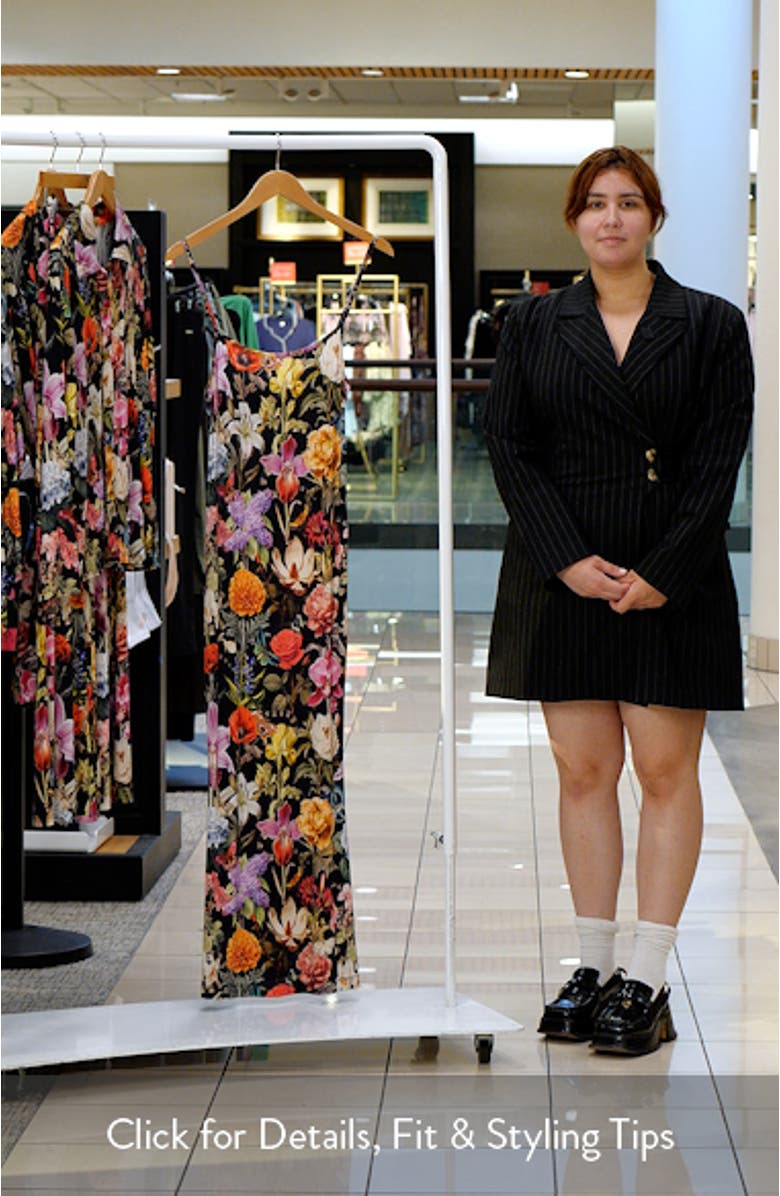 Floral Jersey Nightgown, sales video thumbnail