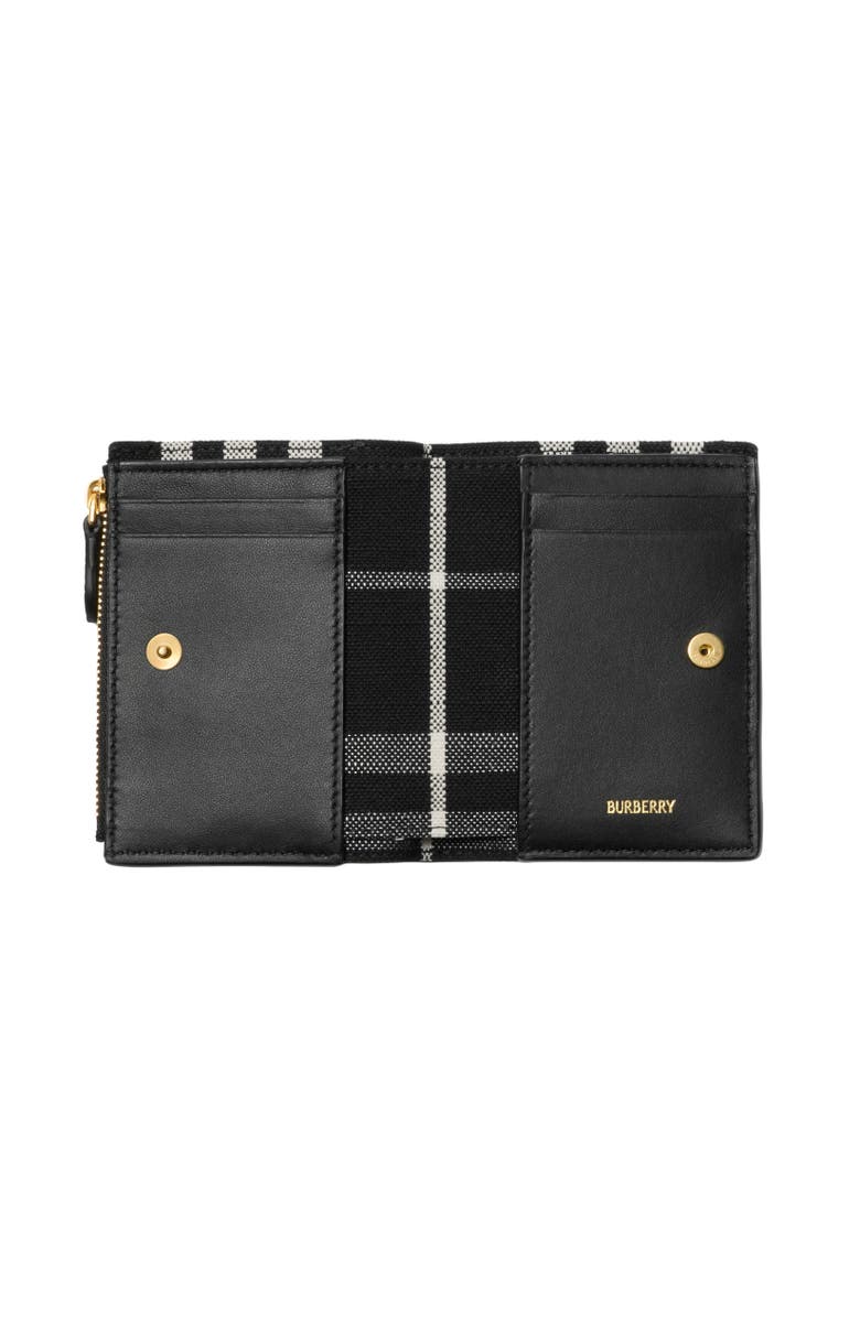 Burberry Bloomsbury Wallet, Alternate, color, Black/Calico Beige