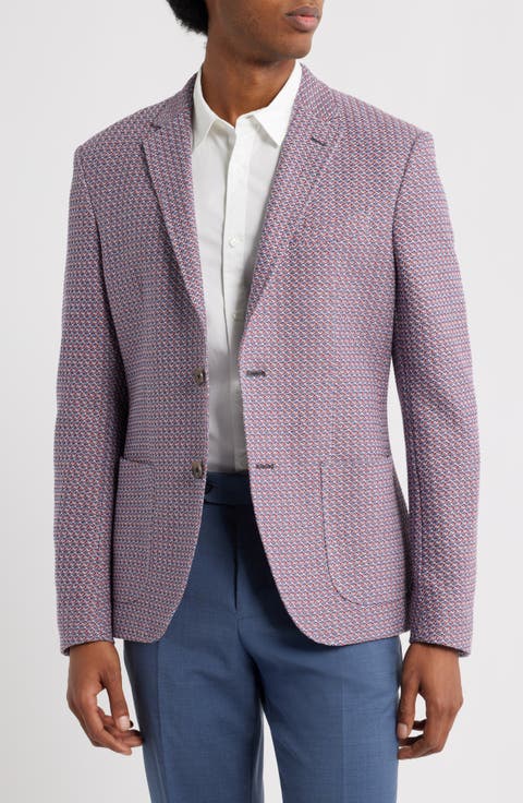 Roma Jersey Jacquard Sport Coat
