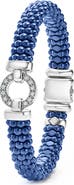 LAGOS Blue Caviar Diamond & Ceramic Rope Bracelet
