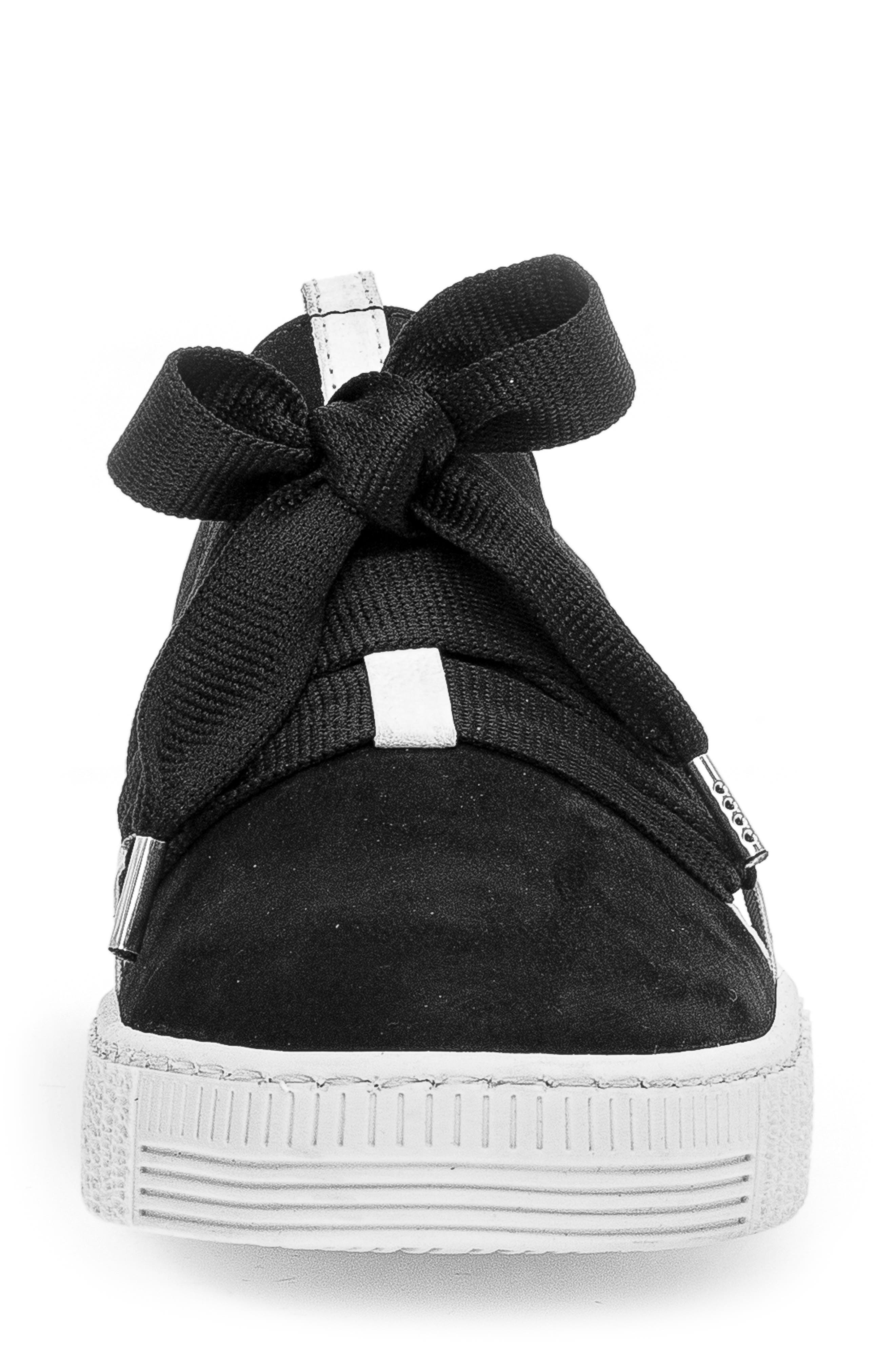 Gabor 43.333 Platform Sneaker, Alternate, color, Black