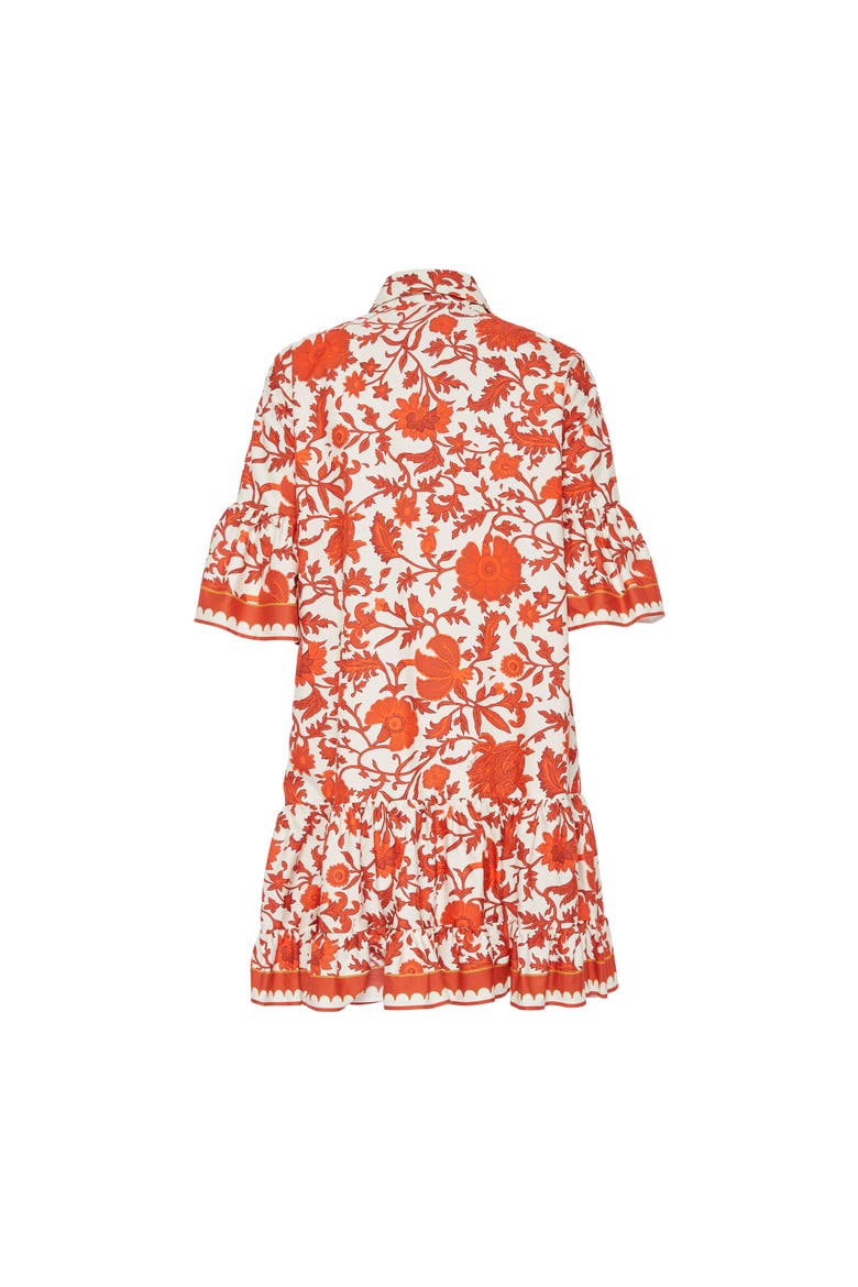 Choux Dress, Alternate, color, Dragonflower Red