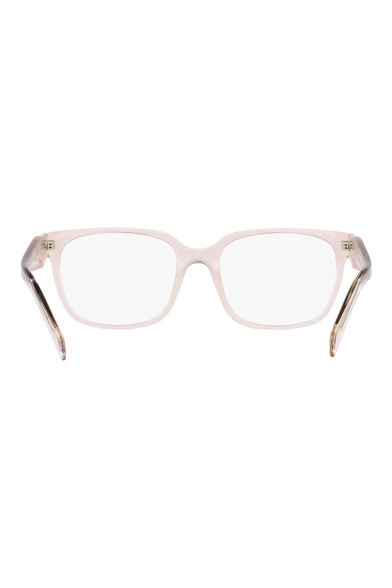 52mm Rectangular Optical Glasses, Alternate, color, PINK