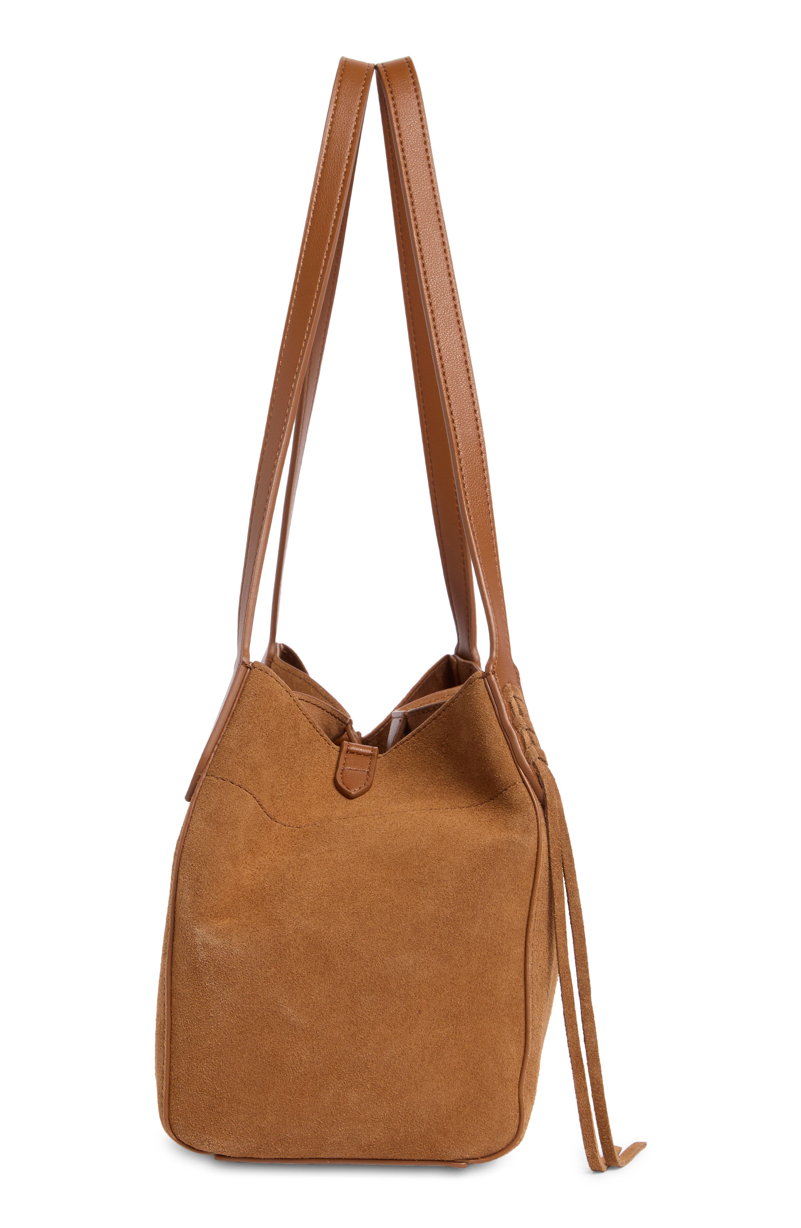 Sam Edelman Hellen Medium Tote Bag, Alternate, color, Caramel